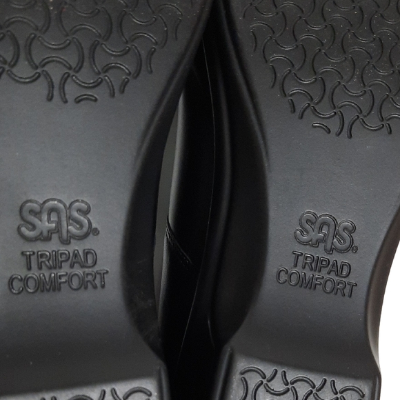 SAS Black Mary Jane Flats - Picture 7 of 11